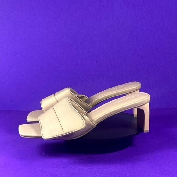 Open Edit Beige Cava Slide Sandals Women's Shoe Size 8.5-NEW - Picture 3 of 8